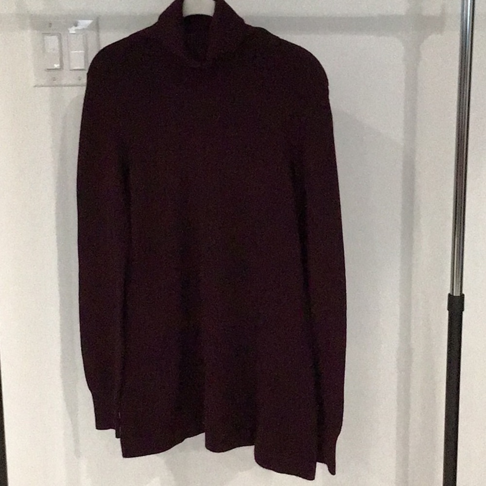My favorite color of the season! Gorgeous plum and very elegant sweater